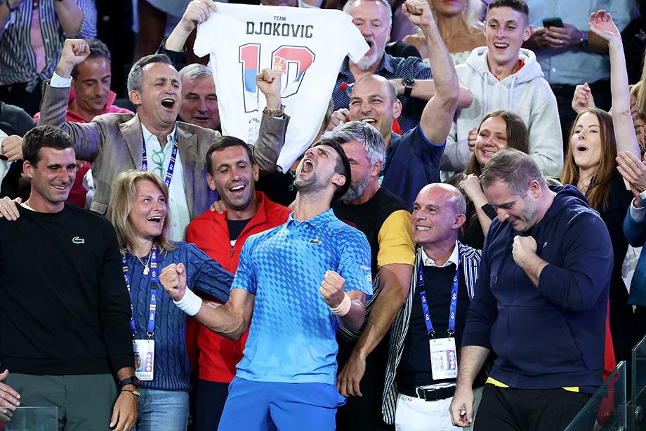 Новак Джокович Australian Open турнирінің 10 дүркін чемпионы