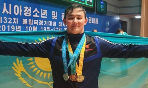 Ауыр атлет Нұрғиса Әділетұлы Азия чемпионы атанды 
