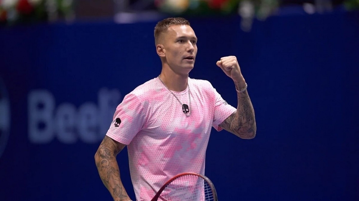 Теннисші Денис Евсеев Азия ойындарының ширек финалына шықты | BASSPORT Теннисші Денис Евсеев Азия ойындарының ширек финалына шықты