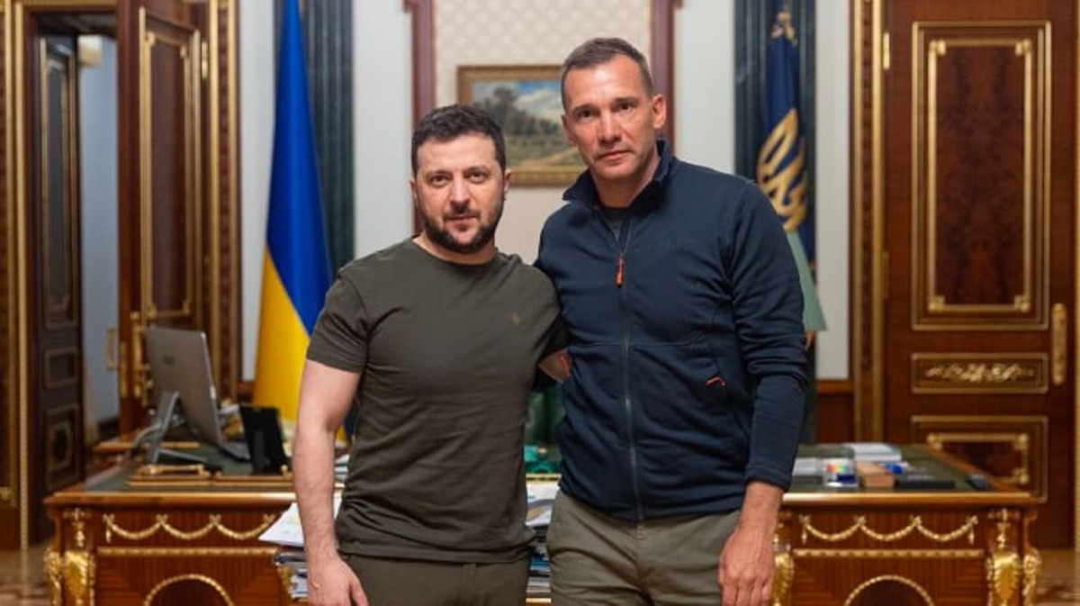 Танымал футболшы Украина президентінің кеңесшісі болып тағайындалды 
