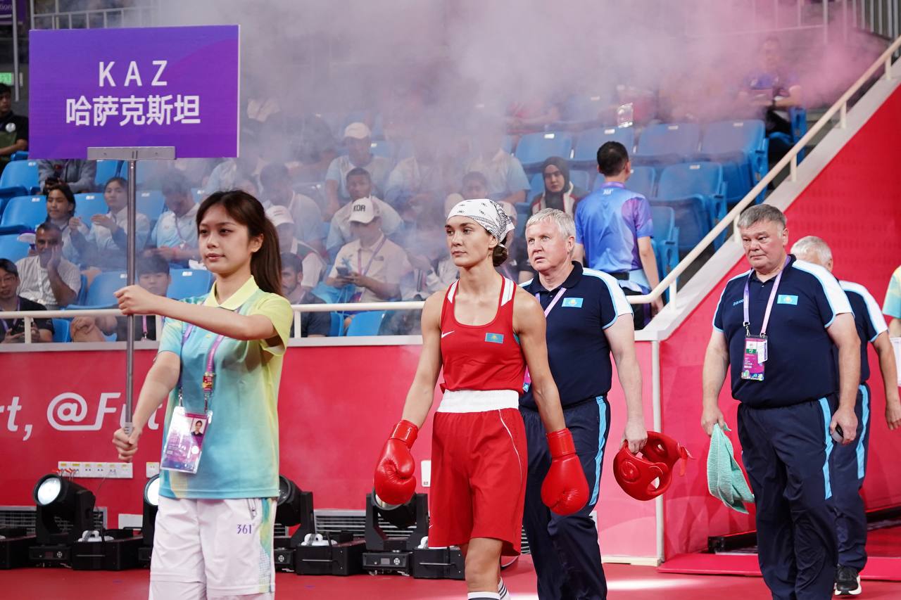 Карина Ибрагимова Париж Олимпиадасына лицензия жеңіп алды | BASSPORT Карина Ибрагимова Париж Олимпиадасына лицензия жеңіп алды