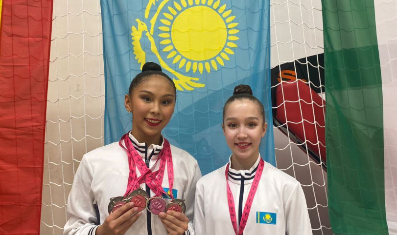 Көркем гимнастика: қазақстандық спортшылар 4 алтын иеленді