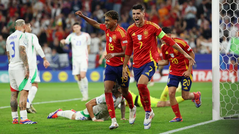 EURO-2024: Испания 1/8 финалда, Словения мен Сербия, Англия мен Дания ұпай бөлісті