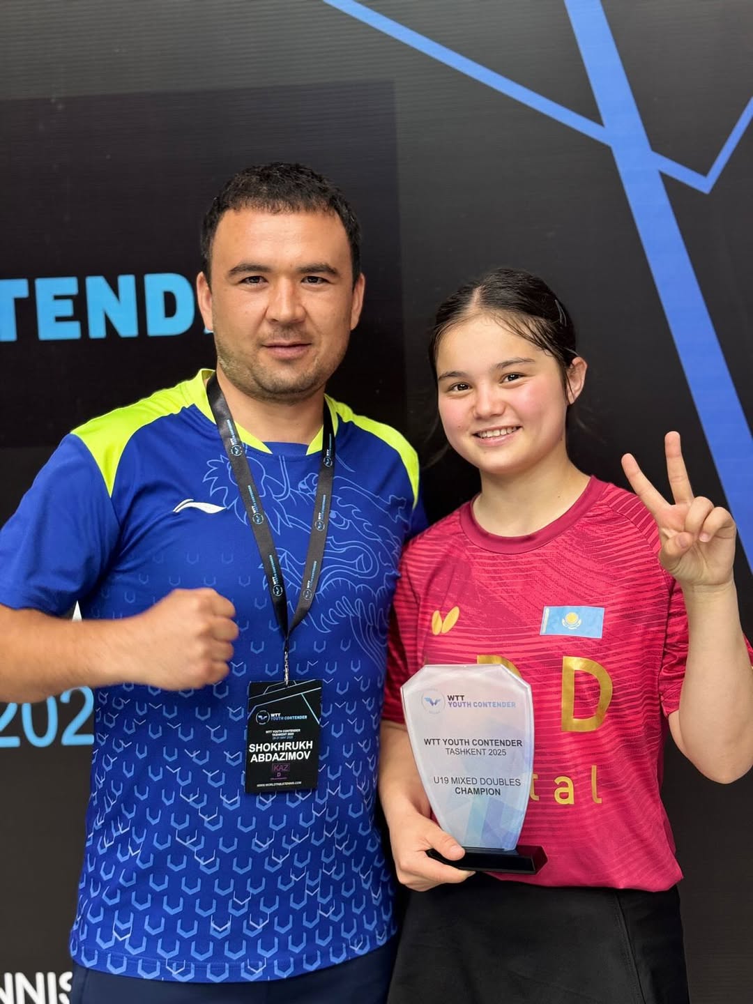 Ташкентте үстел теннисінен «WTT Youth Contender Tashkent 2025» халықаралық турнирі басталды