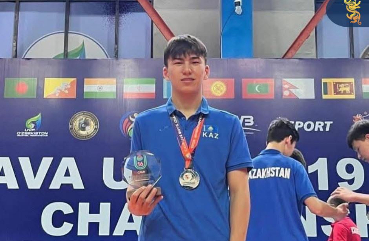 Кентаулық волейболшы Орталық Азия чемпионатында «Үздік ойыншы» атанды | BASSPORT Кентаулық волейболшы Орталық Азия чемпионатында «Үздік ойыншы» атанды