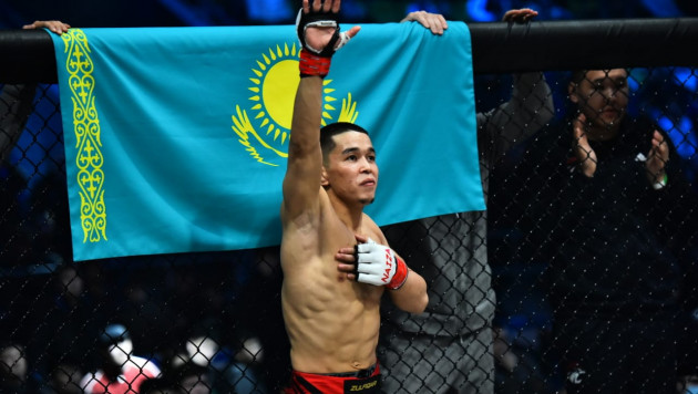 Асу Алмабаев UFC жекпе-жегіне дейін қаржылай бонус алды