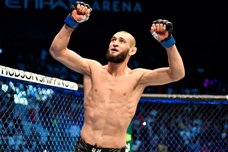 Хамзат Чимаев UFC чемпионы атанды