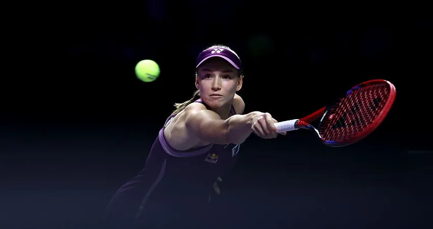 Рыбакина алғаш рет WTA Finals жартылай финалына шықты