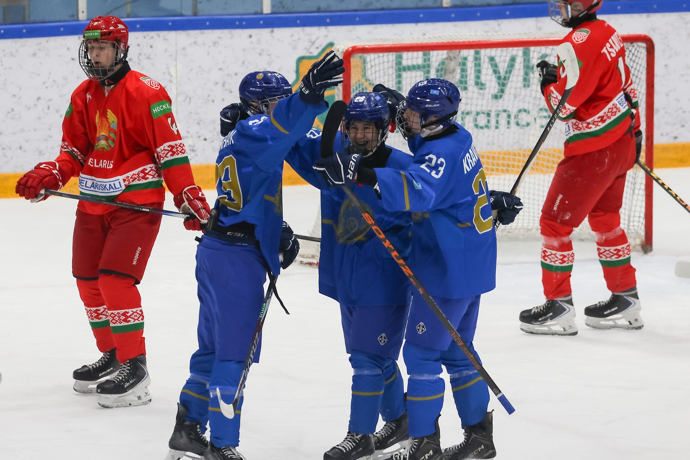 Қазақстан жасөспірімдер құрамасы Беларусьті жеңді