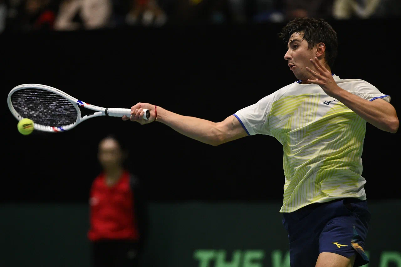 Александр Шевченко Дэвис Кубогында ірі есеппен жеңіліс тапты