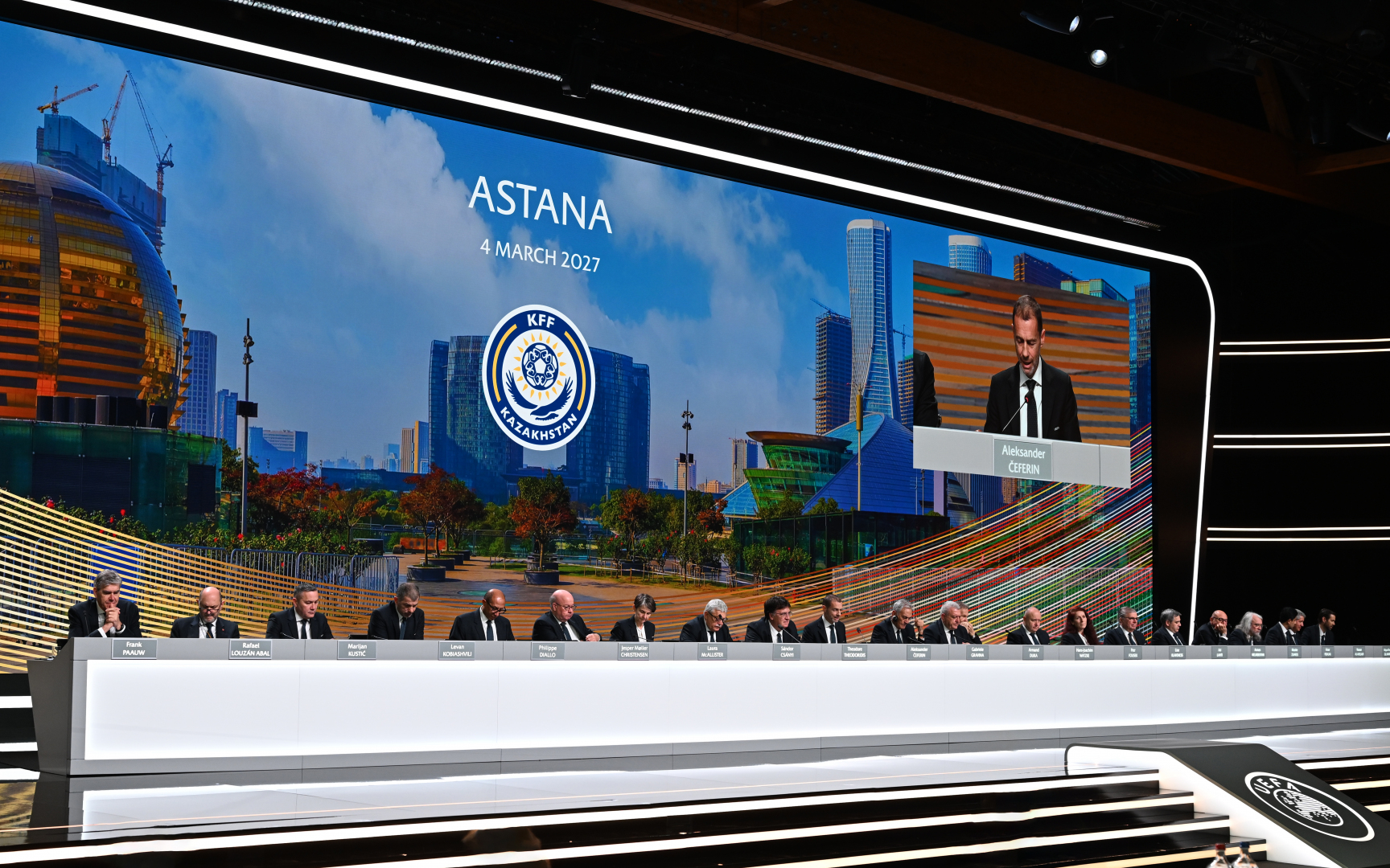 2027 жылғы УЕФА Конгресі Қазақстанда өтеді