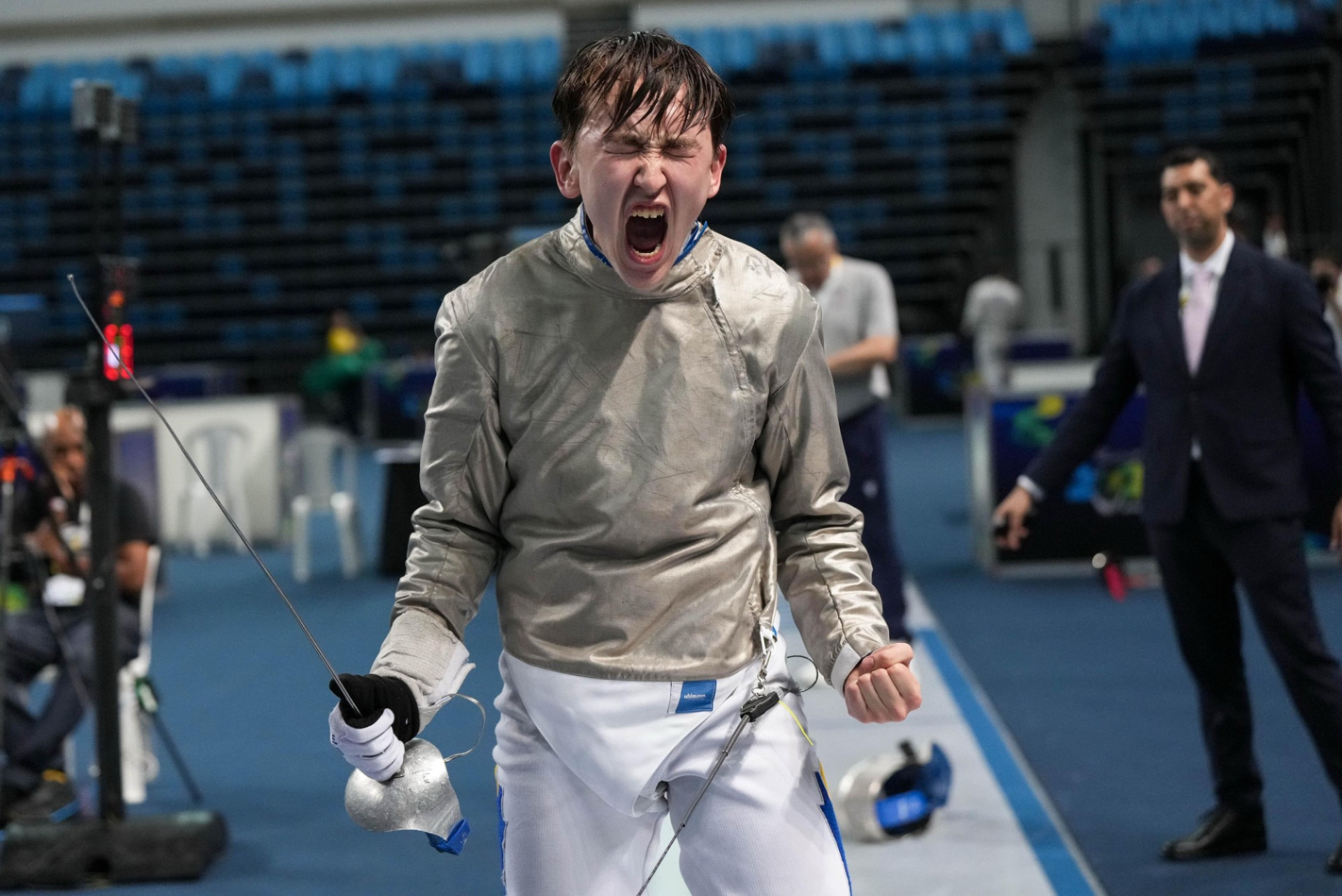 Қазақстандық семсерлесуші Нұрмұхаммед Жайлыбай әлем чемпионатында қола медаль жеңіп алды