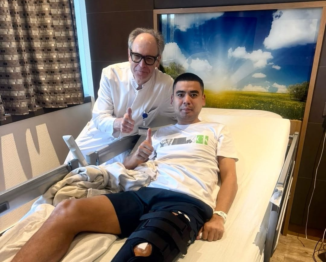 Еркебұлан Тұңғышбаев Германияда ота жасатты