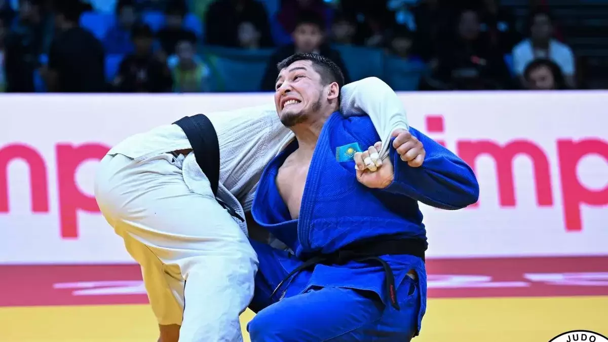 Grand Slam: Өзбекстандық қазақ Қазақстанның мықты дзюдошысын қапы қалдырды