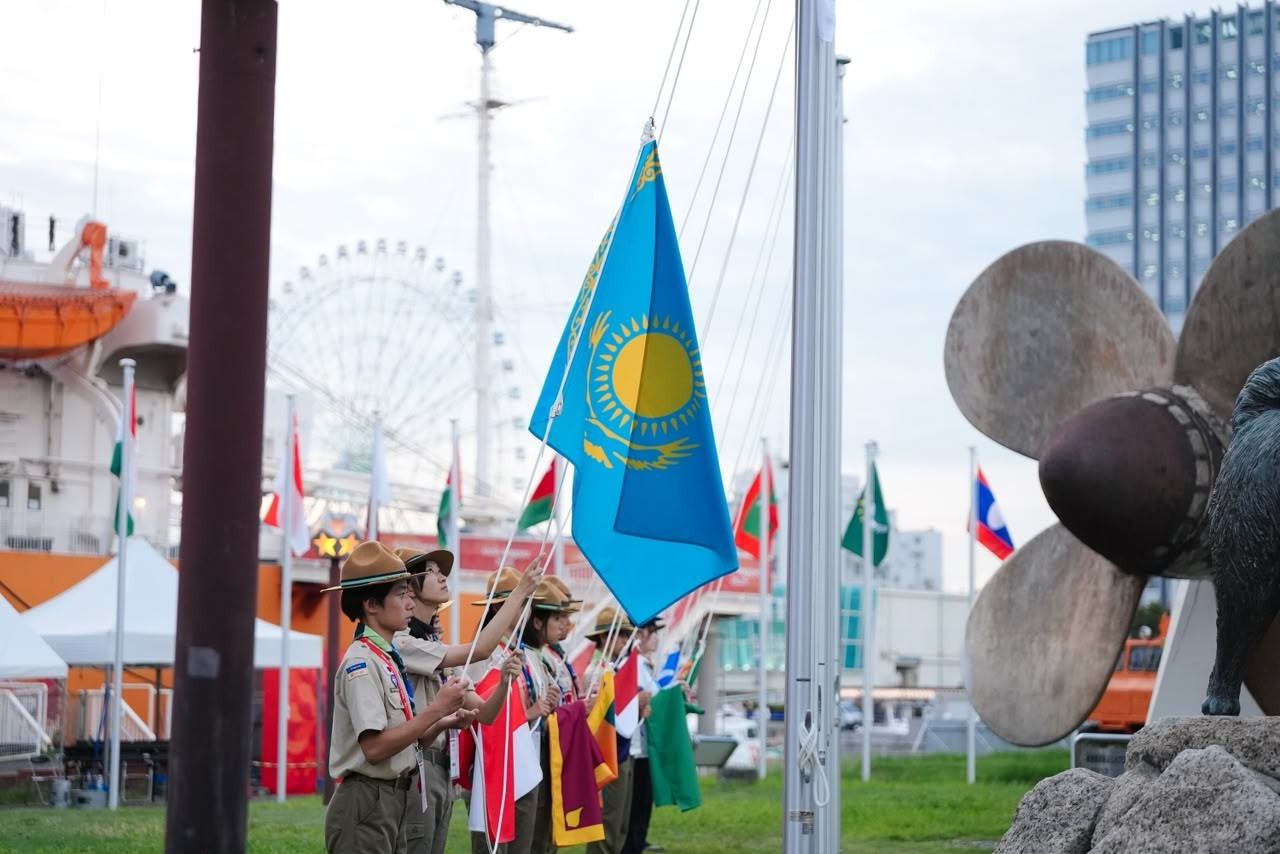 Аичи-Нагоя-2026: Жапонияда Қазақстанның Мемлекеттік туы көтерілді